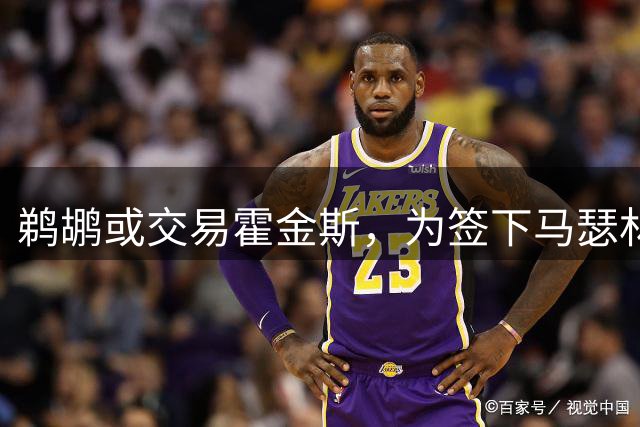 鹈鹕或交易霍金斯，为签下马瑟林做准备